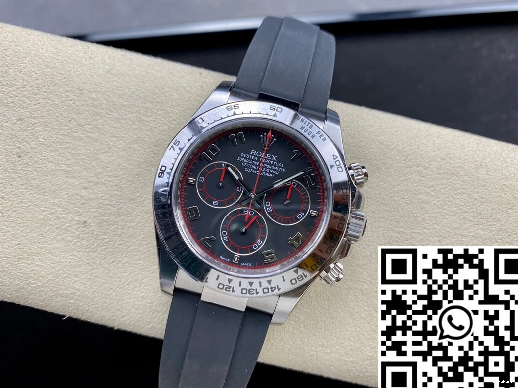 Daytona 116509 Cosmograph Rolex Factory Clean Black Dial 0323